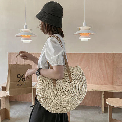 Hannah™ - Sac en paille multifonctionnel