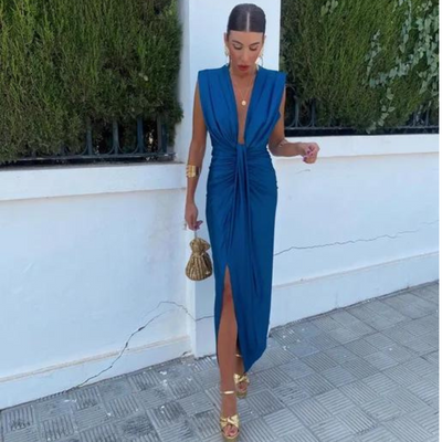 Isabella | Robe de soirée à décolleté profond