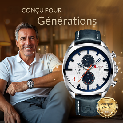Montre militaire sportive chronographe classique
