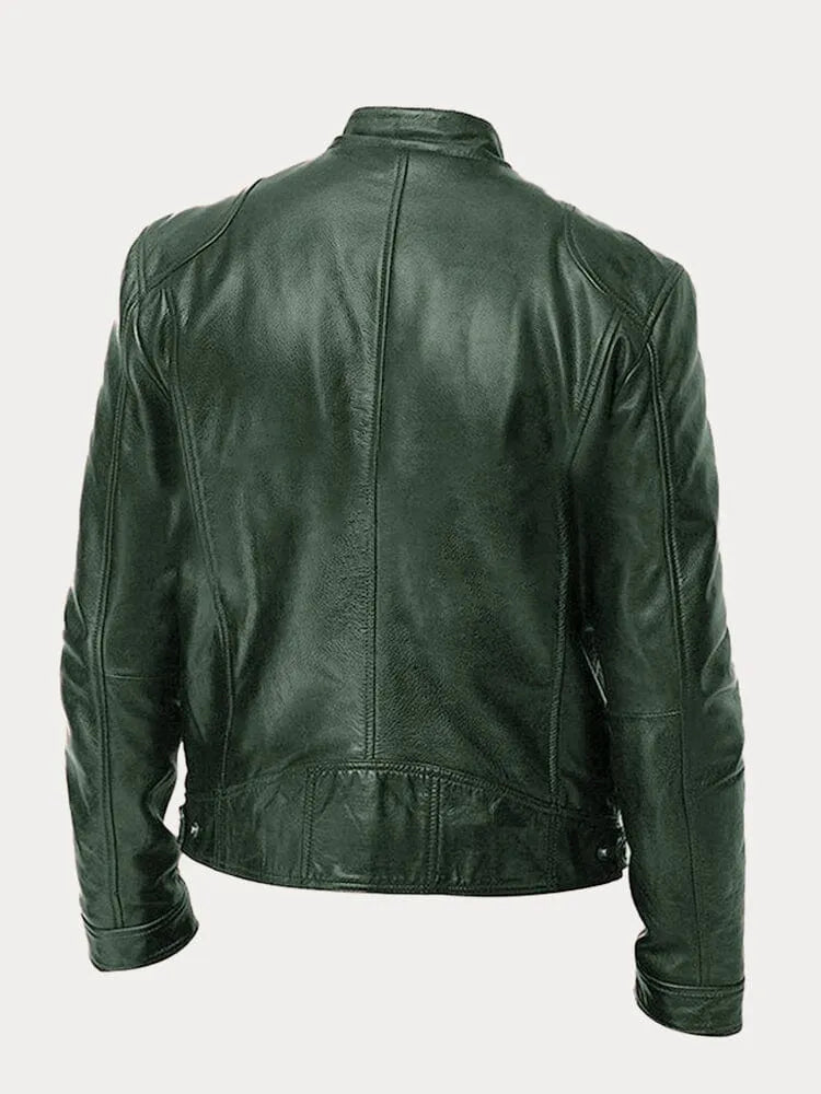 ENZO - VESTE EN CUIR CASUAL