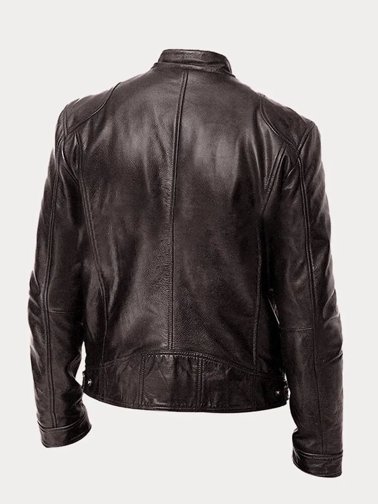 Victor™ | Veste en Cuir Décontractée