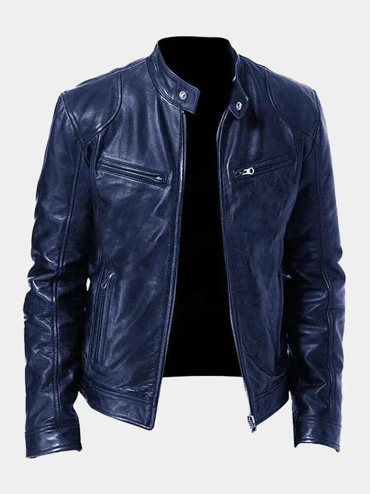 Victor™ | Veste en Cuir Décontractée