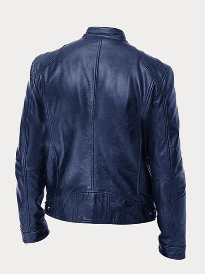 ENZO - VESTE EN CUIR CASUAL