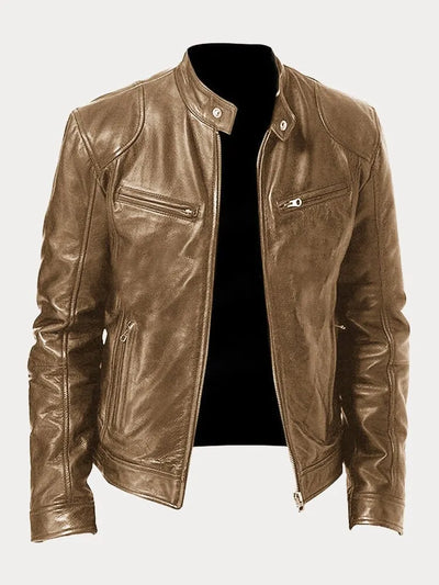 ENZO - VESTE EN CUIR CASUAL