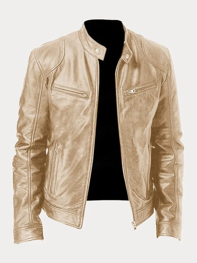 Victor™ | Veste en Cuir Décontractée