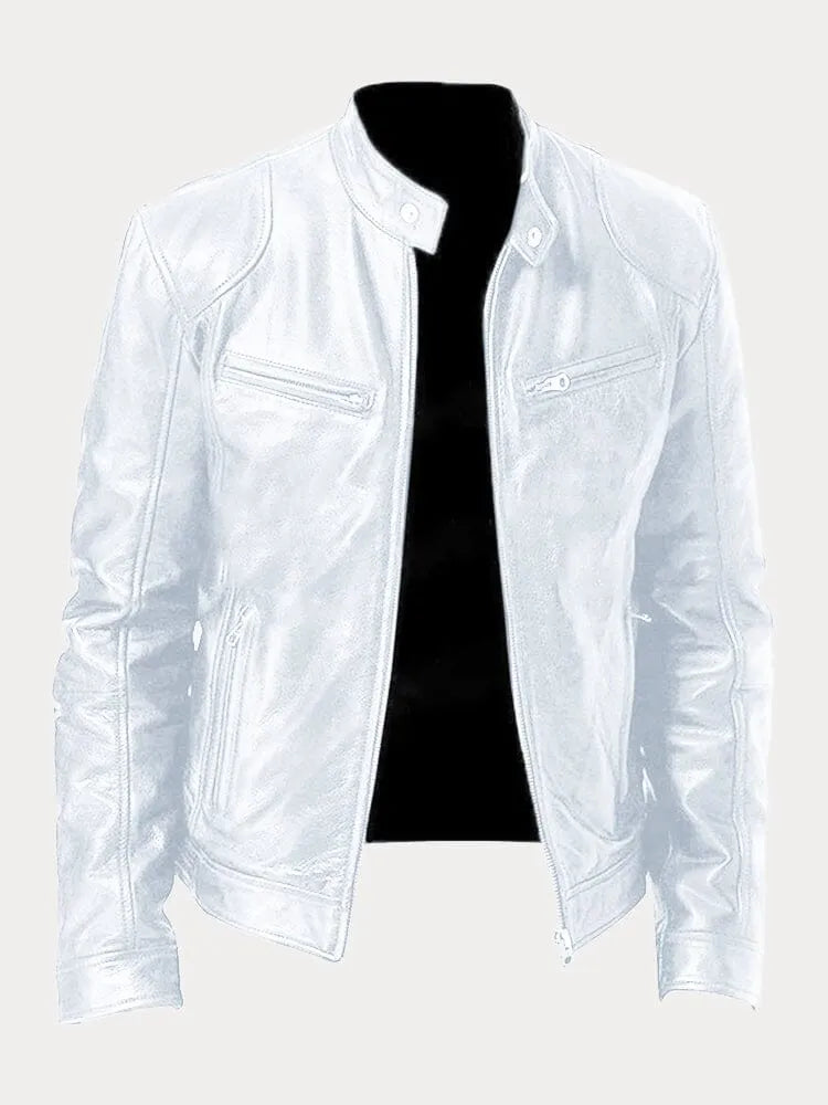 Victor™ | Veste en Cuir Décontractée