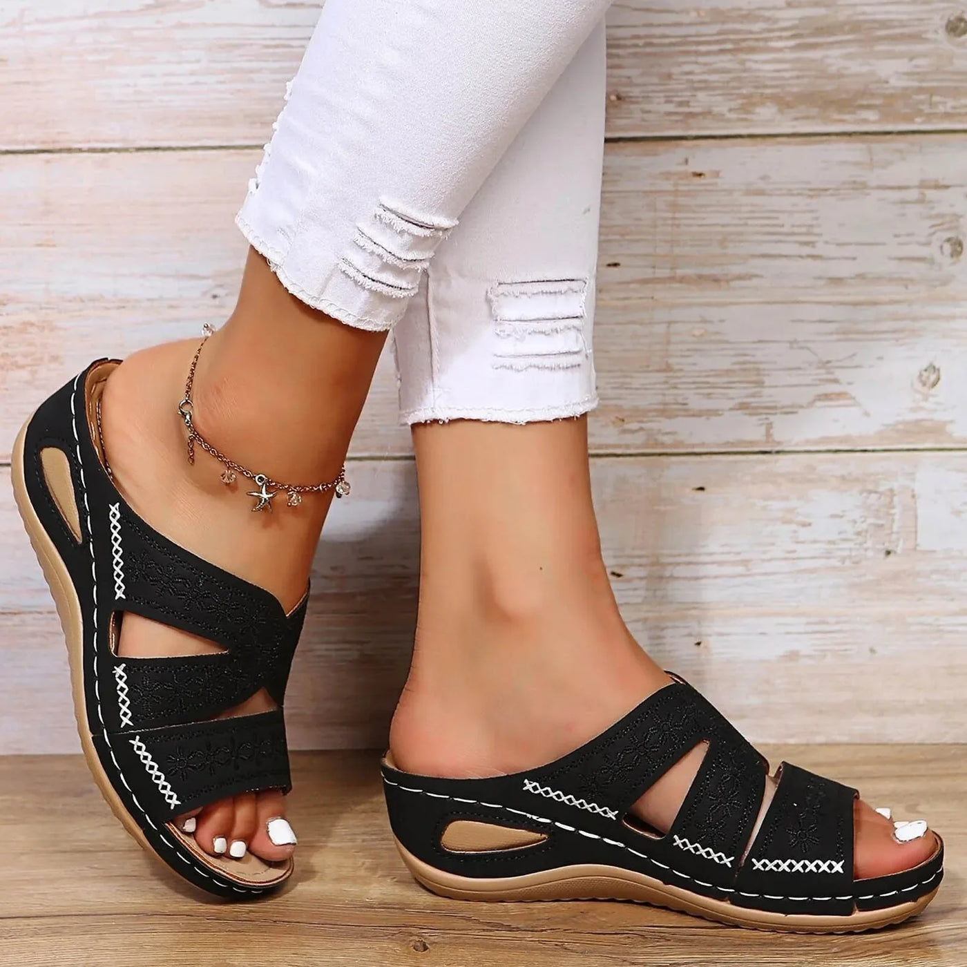 Aria™ - Sandales Orthopédiques Élégantes