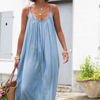 Céleste | Robe Maxi Style Décontracté