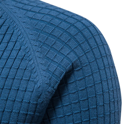 Xander | Pull pour homme avec motif en grille