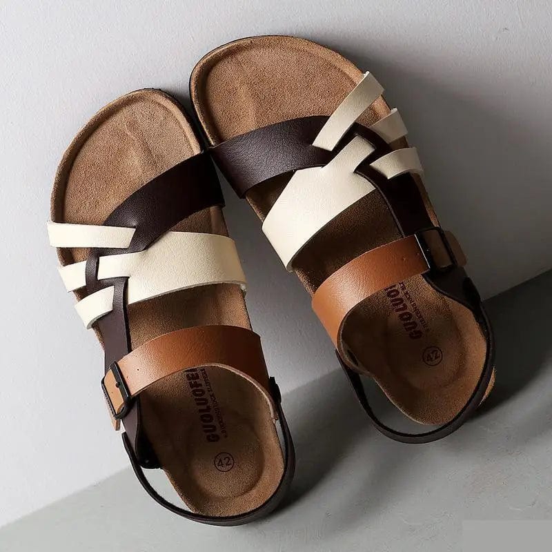 Sandales en cuir Christina