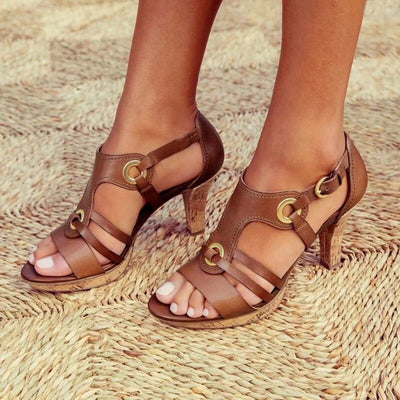 Ludovica™ | Sandale à Talon Confortable