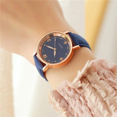 Montres à bracelet en cuir