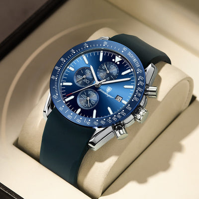 Montre Chronographe Date Lumineuse