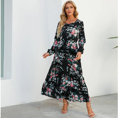Sara | Robe Maxi Bohémienne