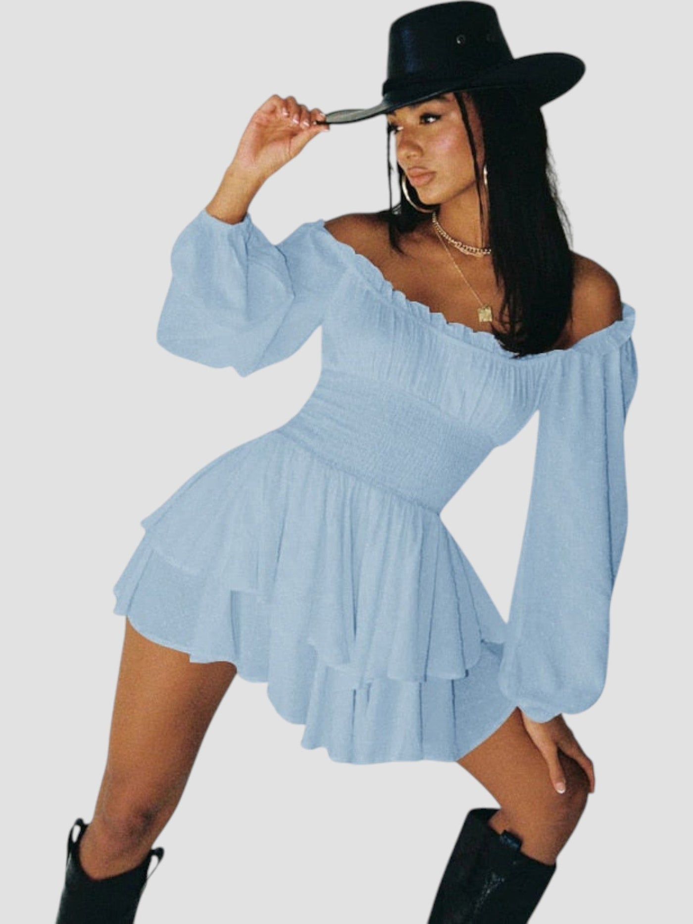 Allegra | Robe Off-Shoulder