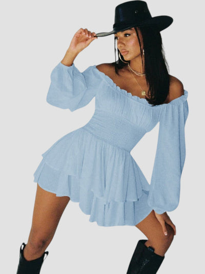 Allegra | Robe Off-Shoulder