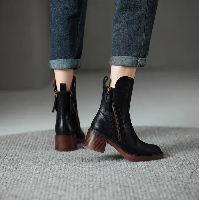 Grazia™ - Bottines en cuir