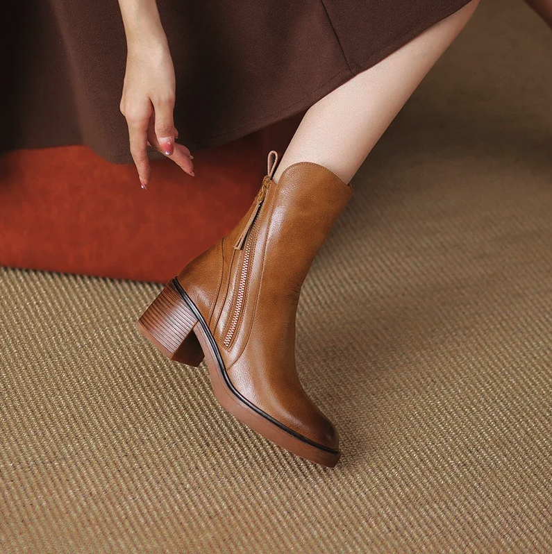 Grazia™ - Bottines en cuir