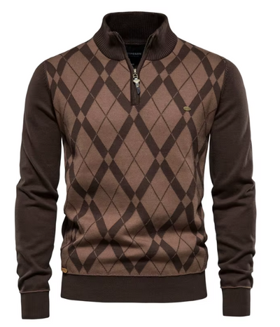 Job | Pull pour hommes à demi-zip