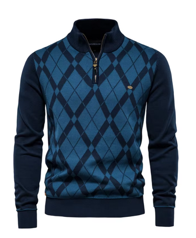 Job | Pull pour hommes à demi-zip