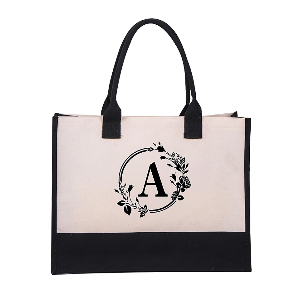 Harper™ - Sac Tote Personnalisé avec Lettre