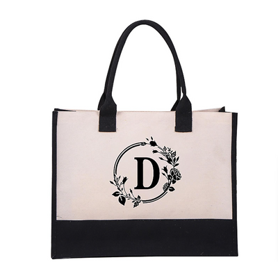 Harper™ - Sac Tote Personnalisé avec Lettre