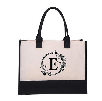 Harper™ - Sac Tote Personnalisé avec Lettre