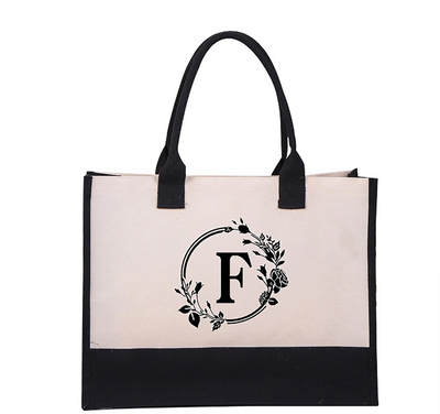 Harper™ - Sac Tote Personnalisé avec Lettre