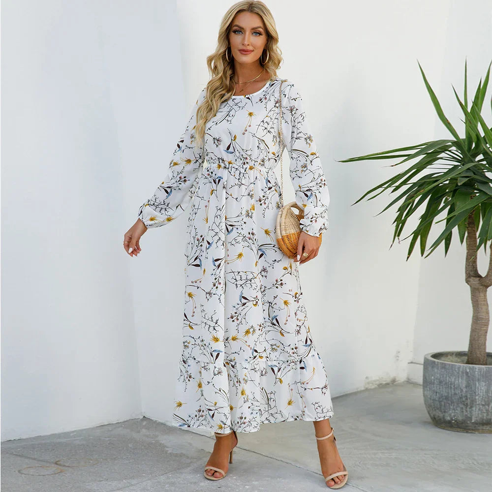 Sara | Robe Maxi Bohémienne