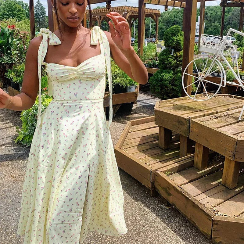 Sonia - Robe élégante avec imprimé floral