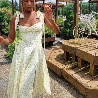 Sonia - Robe élégante avec imprimé floral