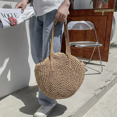 Hannah™ - Sac en paille multifonctionnel