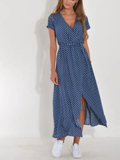 Tina | Robe Fleurie Enveloppante