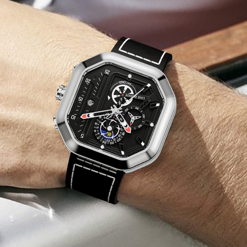 Montre Chronographe Quartz de Luxe