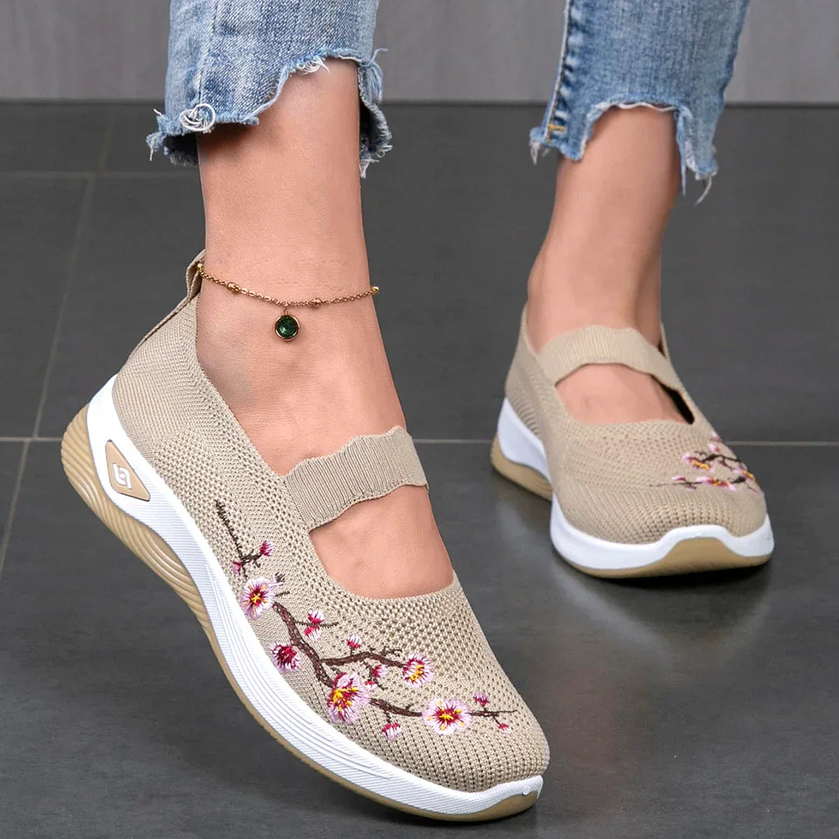 Chaussures florales Elysia
