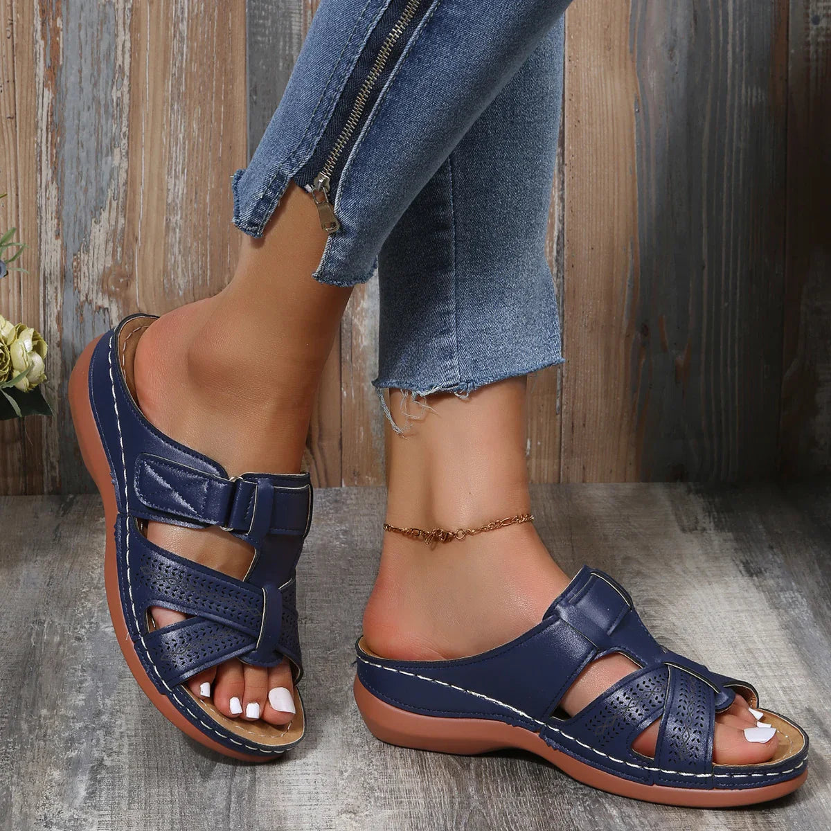 Aria™ - Sandales Orthopédiques Wedge Premium