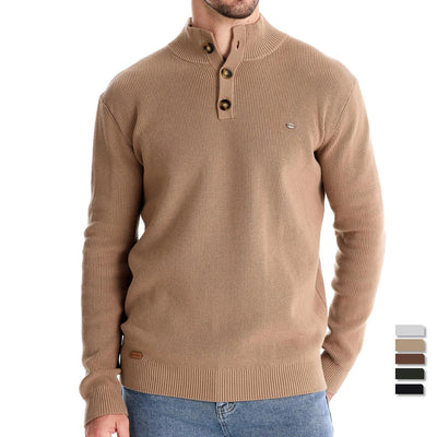 Abel | Pull pour hommes avec design à boutons