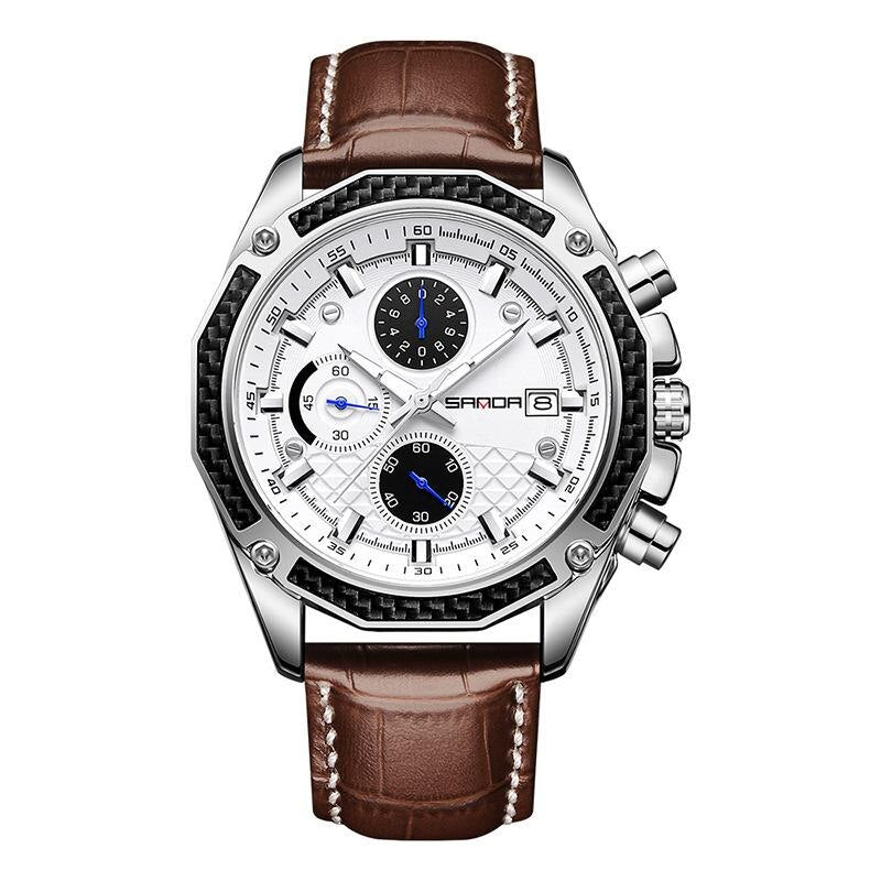 Montre de Course Chronographe en Quartz