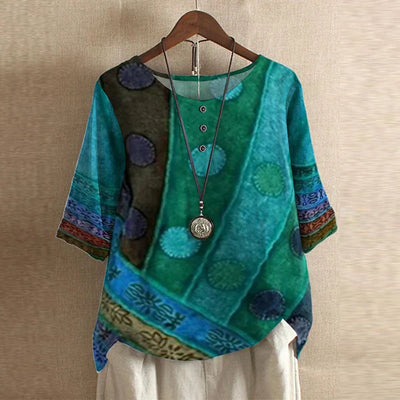 Anya™ | Blouse d'inspiration rétro