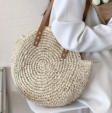 Hannah™ - Sac en paille multifonctionnel