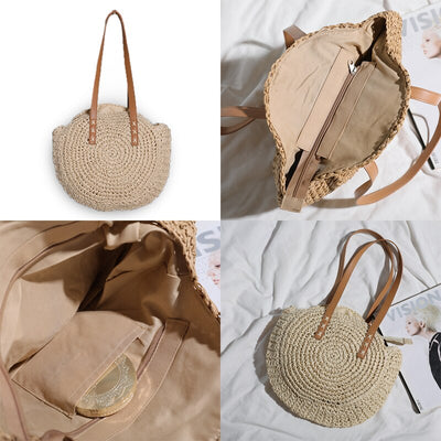 Hannah™ - Sac en paille multifonctionnel