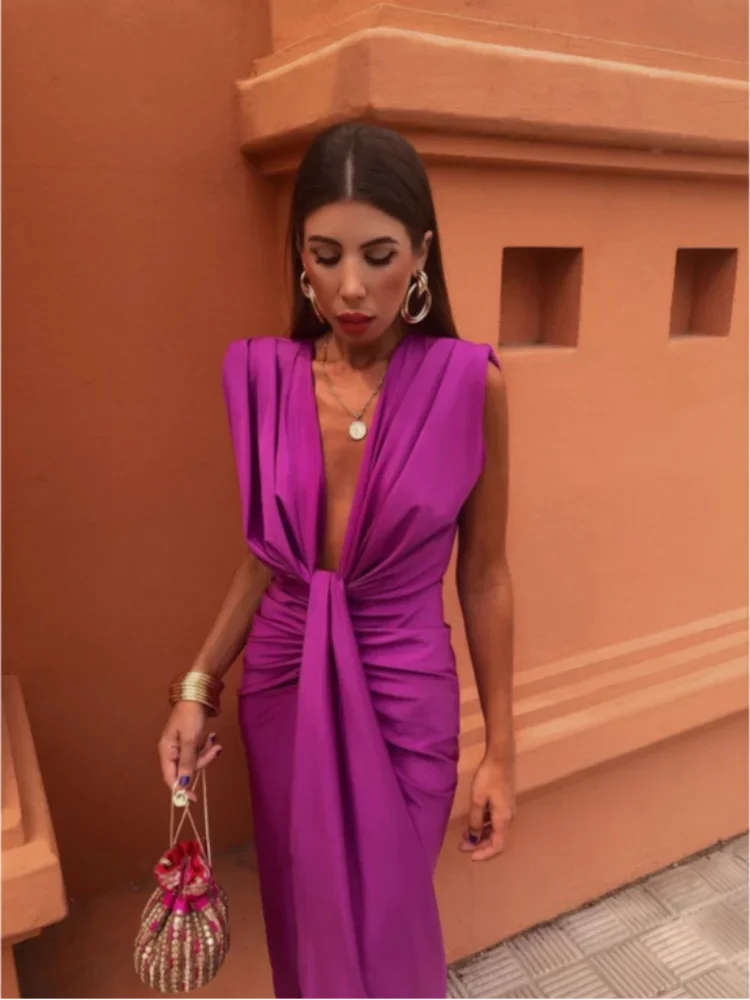 Isabella | Robe de soirée à décolleté profond