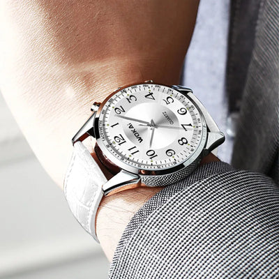 Montre Blanche Sport Décontractée