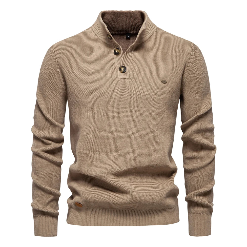 Abel | Pull pour hommes avec design à boutons