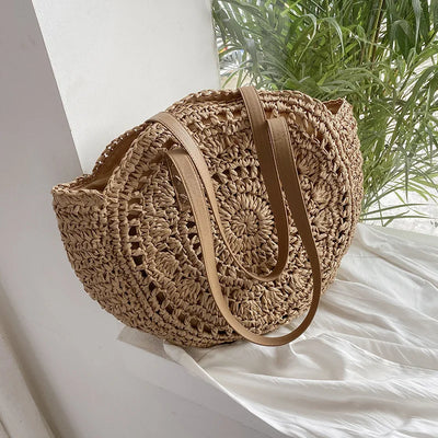 Hannah™ - Sac en paille multifonctionnel