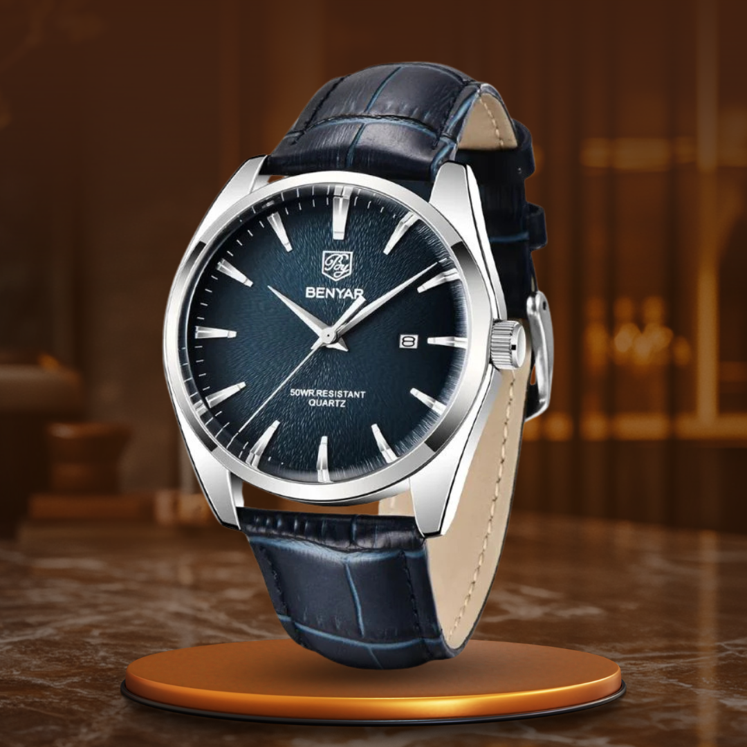 Montre d'affaires de luxe sophistiquée