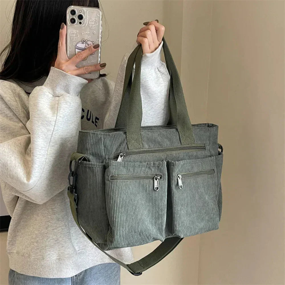 Lina™ - Sac à Cordon avec Détails Faits Main