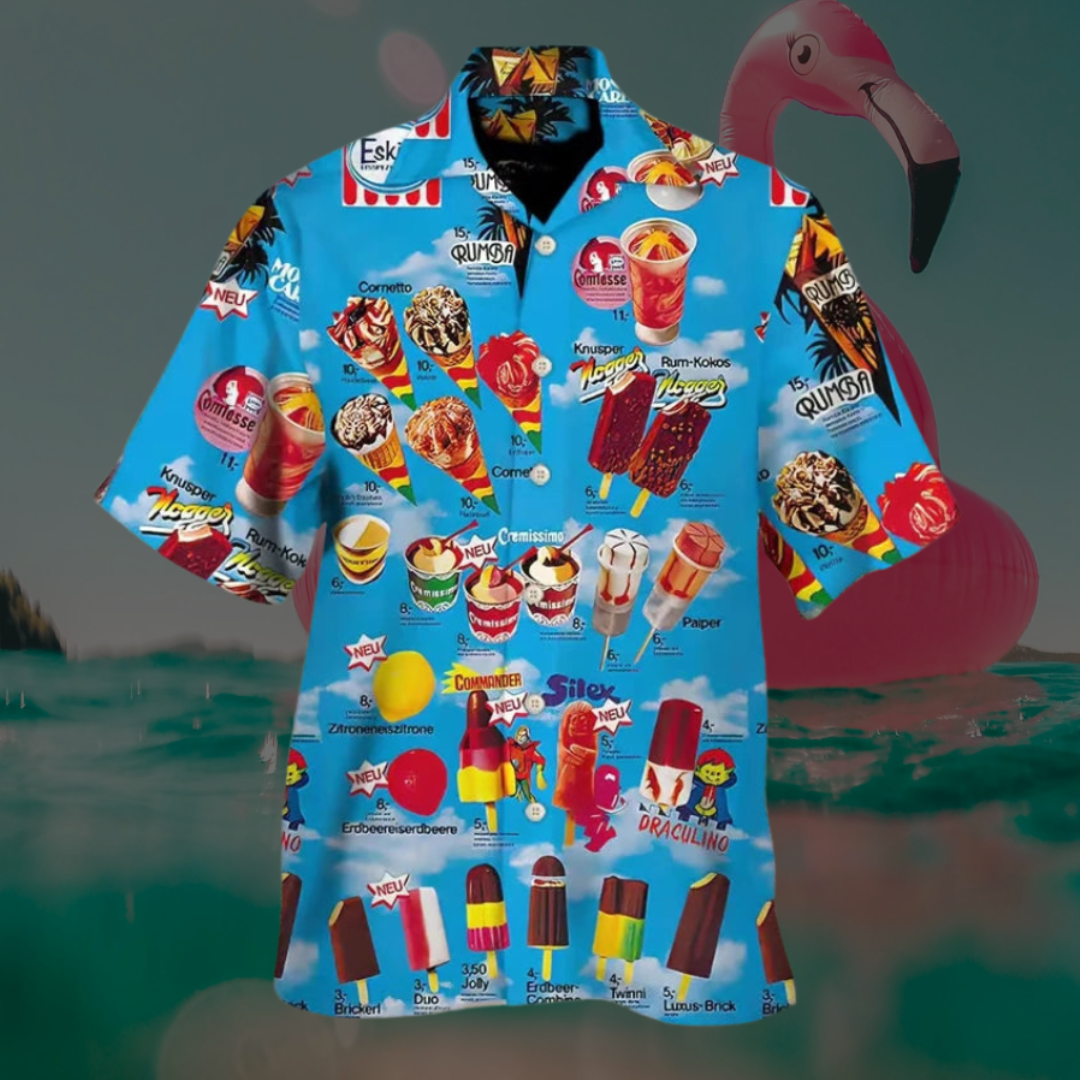 HOLA! | CHEMISE RÉTRO DE GLACES