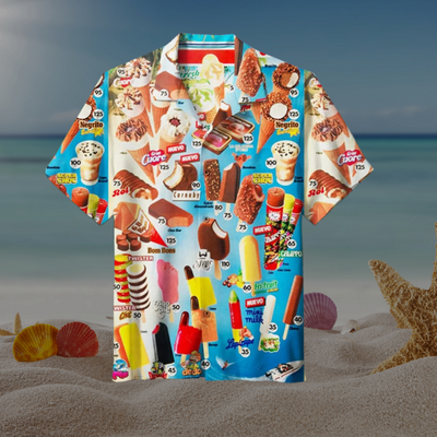 HOLA! | CHEMISE RÉTRO DE GLACES