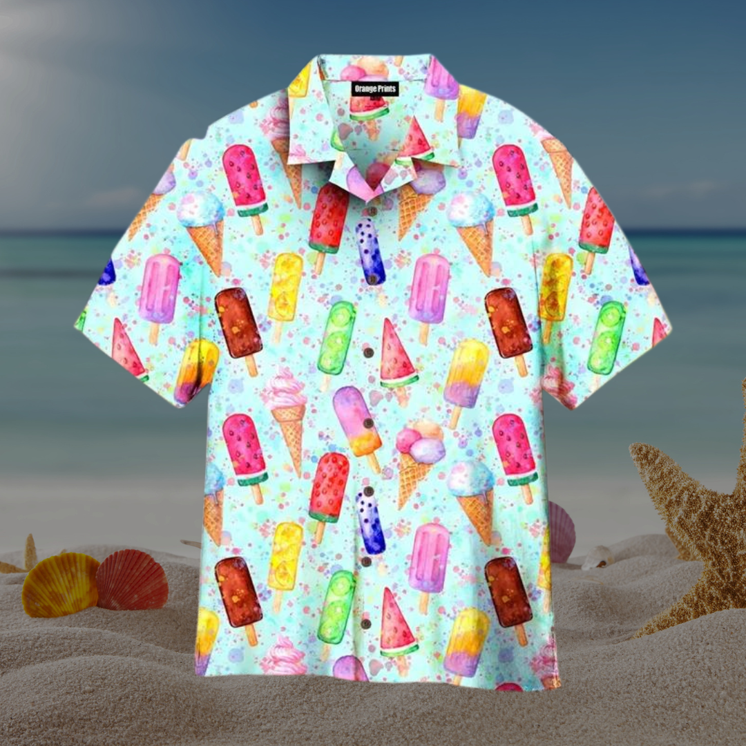HOLA! | CHEMISE RÉTRO DE GLACES